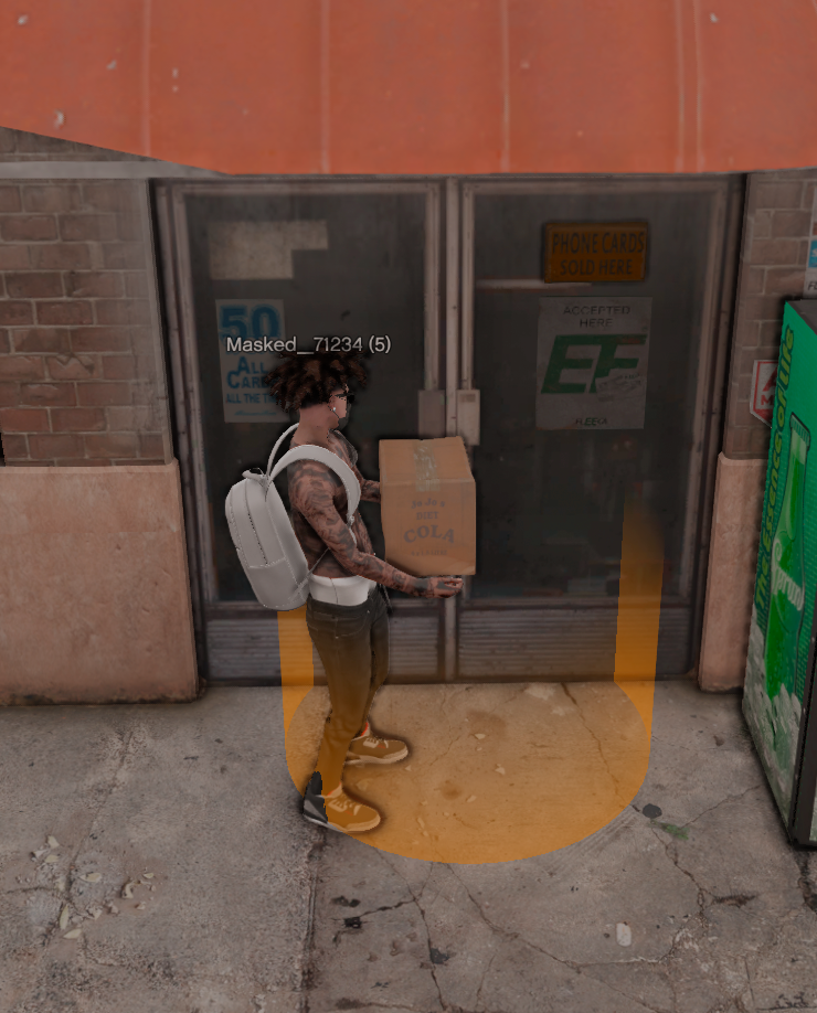 Package delivery předání balíku